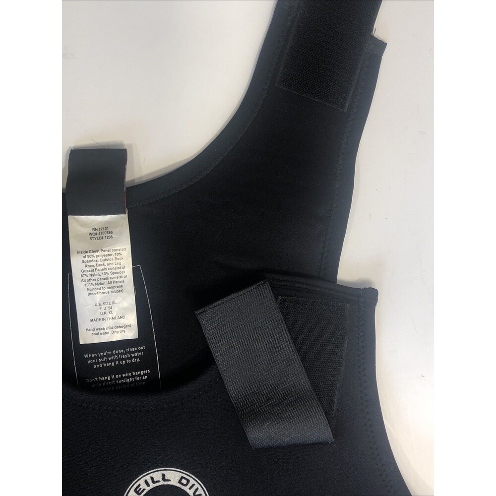 O'Neill Wetsuit Vtg Farmer John Mens Size XL 3mm Neoprene Sleeveless Knee Pad - Picture 9 of 12